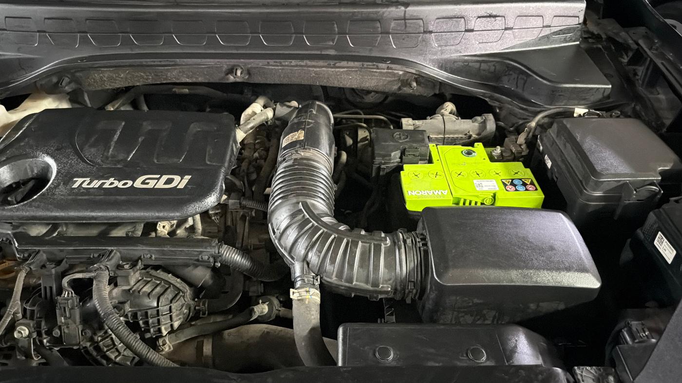 2022 KIA SONET HTK PLUS 1.0 IMT, Petrol, Manual, 47,101 km, Engine View - Left