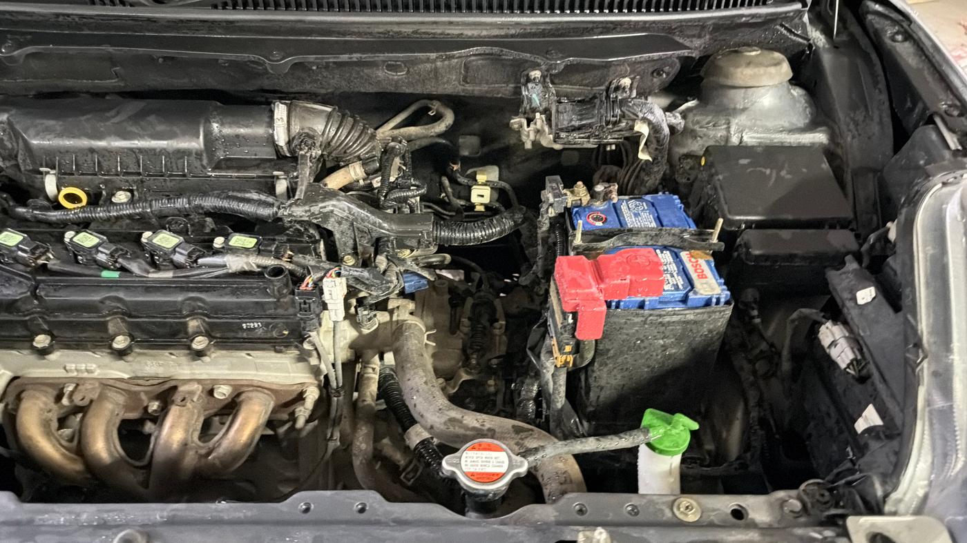 2021 Toyota Glanza V CVT, Petrol, Automatic, 33,834 km, Engine View - Left