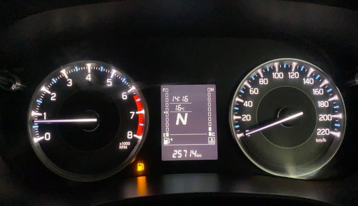 2023 Maruti FRONX DELTA PLUS 1.2L AGS, Petrol, Automatic, 25,706 km, Odometer Image