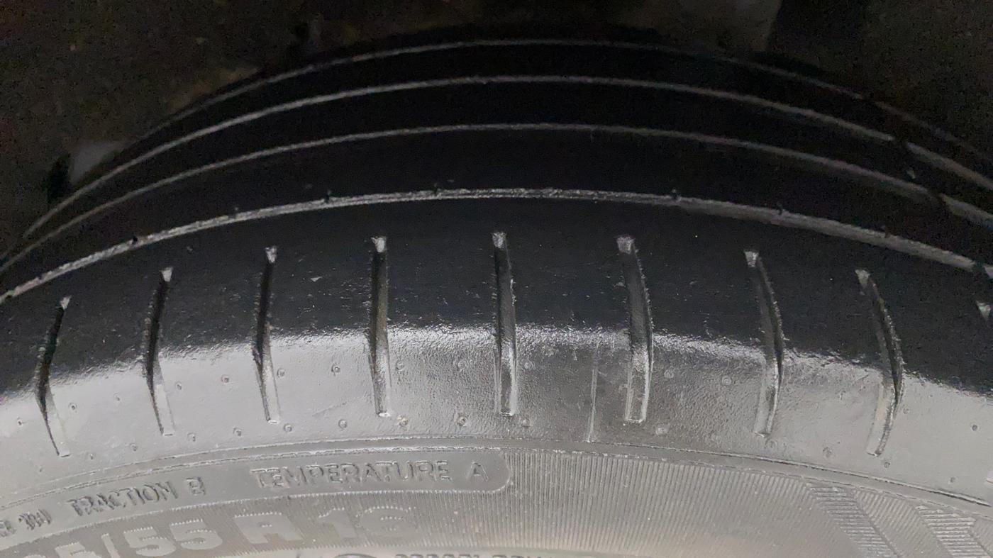 2019 Maruti Baleno ZETA PETROL 1.2, Petrol, Manual, 55,854 km, Left Rear Tyre Tread