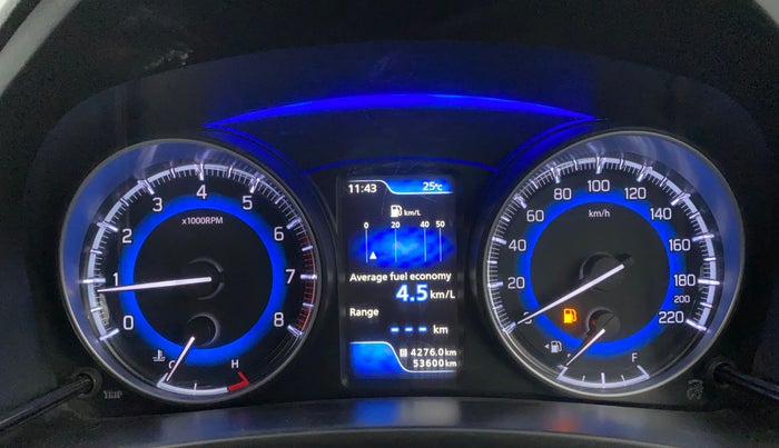 2021 Maruti Baleno ZETA PETROL 1.2, Petrol, Manual, 53,607 km, Odometer Image