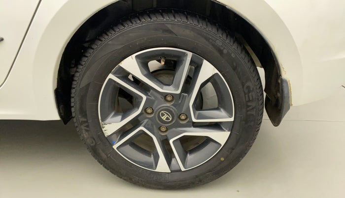 2018 Tata TIGOR XZ PETROL, CNG, Manual, 41,636 km, Left Rear Wheel