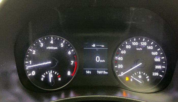 2019 Hyundai Verna 1.6 VTVT SX, Petrol, Manual, 75,966 km, Odometer Image