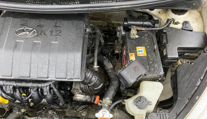 2015 Hyundai Grand i10 ASTA AT 1.2 KAPPA VTVT, Petrol, Automatic, 81,100 km, Engine View - Left