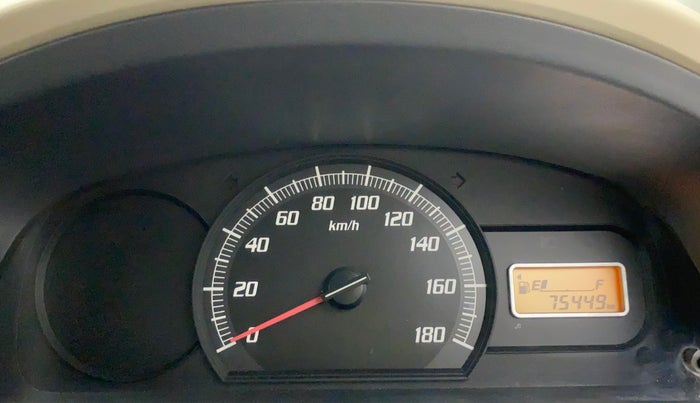 2011 Maruti Zen Estilo LXI CNG, CNG, Manual, 75,449 km, Odometer Image