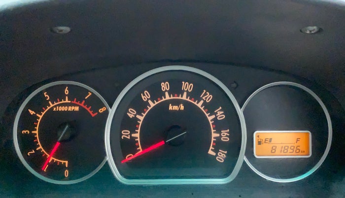 2014 Maruti Alto K10 VXI, Petrol, Manual, 81,896 km, Odometer Image