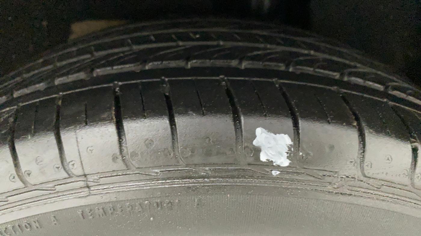 2015 Maruti Baleno ALPHA PETROL 1.2, Petrol, Manual, 76,625 km, Left Rear Tyre Tread