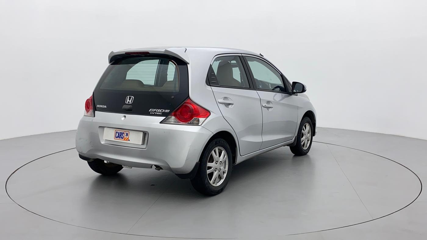 2016 Honda Brio VX MT, Petrol, Manual, 1,01,291 km, Right Back Diagonal
