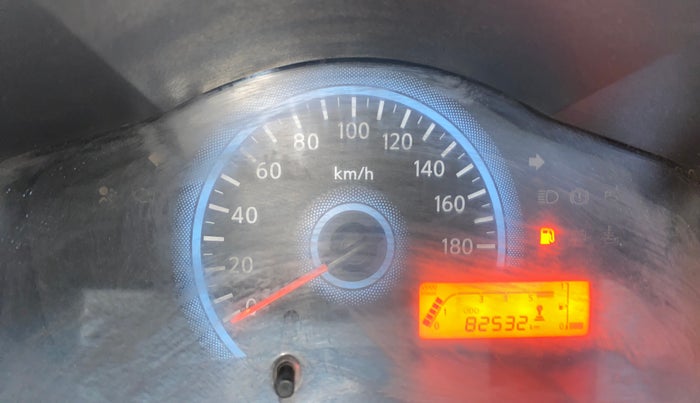 2017 Datsun Redi Go T (O), Petrol, Manual, 82,524 km, Odometer Image