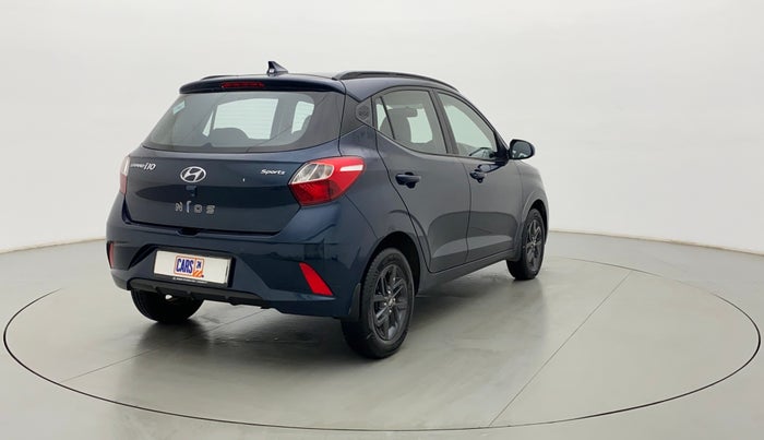 2021 Hyundai GRAND I10 NIOS SPORTZ 1.2 KAPPA VTVT CNG, CNG, Manual, 27,161 km, Right Back Diagonal