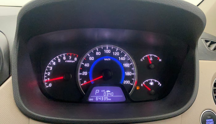 2014 Hyundai Grand i10 SPORTZ AT 1.2 KAPPA VTVT, Petrol, Automatic, 64,334 km, Odometer Image