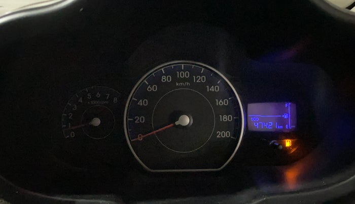 2015 Hyundai i10 MAGNA 1.1, Petrol, Manual, 47,411 km, Odometer Image