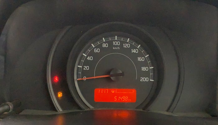 2023 Maruti Swift LXI, Petrol, Manual, 51,489 km, Odometer Image