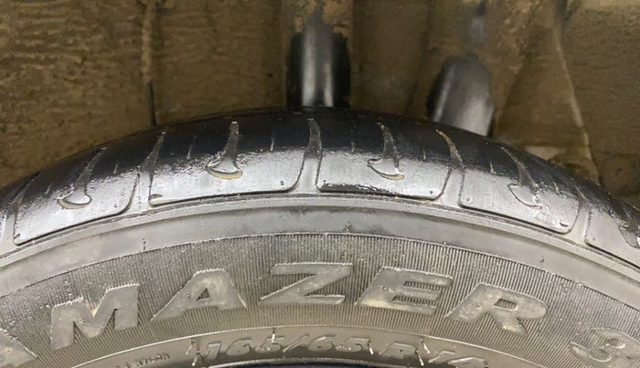 2019 Hyundai Grand i10 SPORTZ 1.2 KAPPA VTVT, Petrol, Manual, 45,648 km, Left Rear Tyre Tread