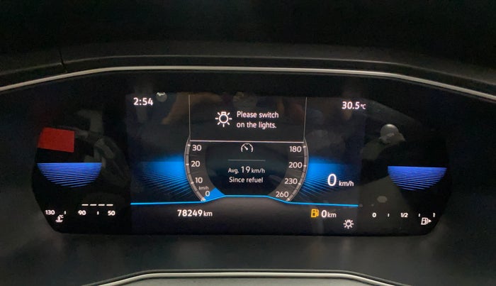 2022 Volkswagen TAIGUN TOPLINE 1.0 TSI MT, Petrol, Manual, 78,249 km, Odometer Image