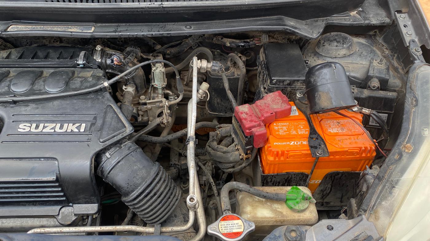 2013 Maruti A Star VXI (ABS) AT, Petrol, Automatic, 60,978 km, Engine View - Left