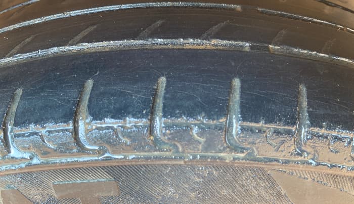 2013 Maruti A Star VXI (ABS) AT, Petrol, Automatic, 60,978 km, Right Rear Tyre Tread