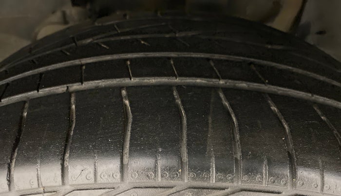 2019 Tata NEXON XZA+ 1.5, Diesel, Automatic, 31,636 km, Left Front Tyre Tread