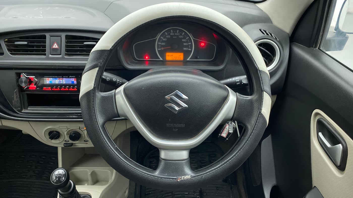 2019 Maruti Alto LXI, Petrol, Manual, 43,419 km, Steering Wheel Close Up