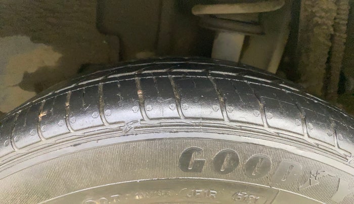 2021 Tata TIGOR XZA PLUS PETROL, Petrol, Automatic, 27,465 km, Left Rear Tyre Tread