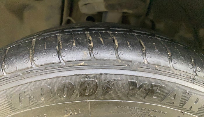 2021 Tata TIGOR XZA PLUS PETROL, Petrol, Automatic, 27,465 km, Left Front Tyre Tread