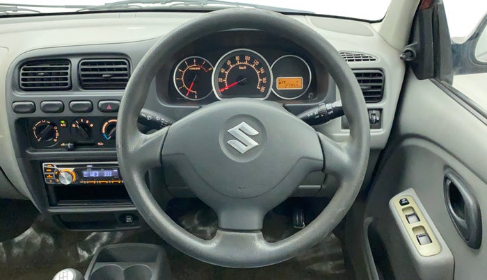 2013 Maruti Alto K10 VXI, Petrol, Manual, 28,004 km, Steering Wheel Close Up