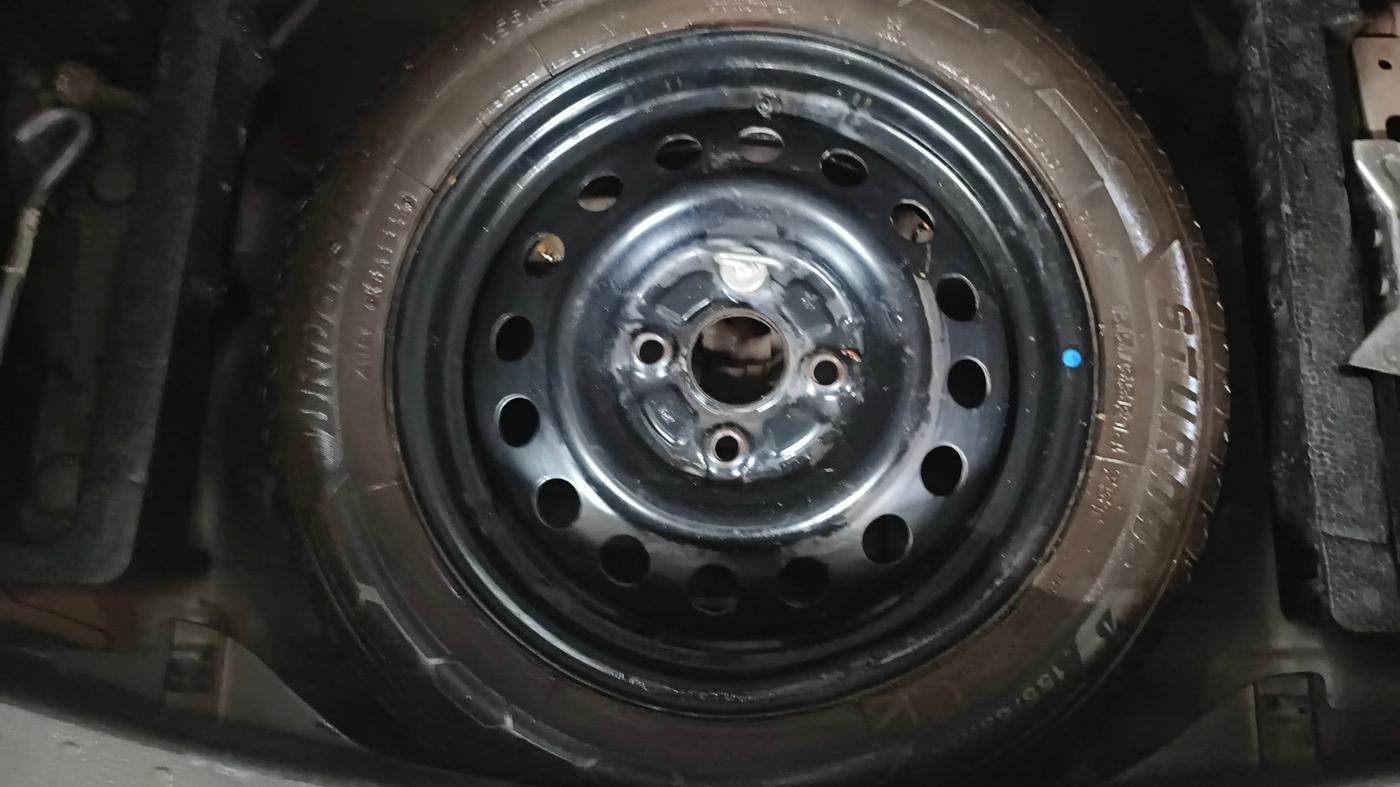 2017 Maruti Wagon R 1.0 VXI, Petrol, Manual, 1,17,308 km, Spare Tyre