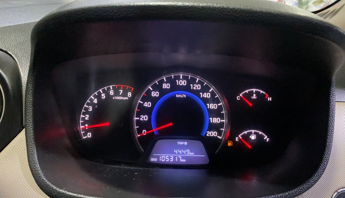 2014 Hyundai Grand i10 ASTA 1.2 KAPPA VTVT, Petrol, Manual, 1,05,349 km, Odometer Image