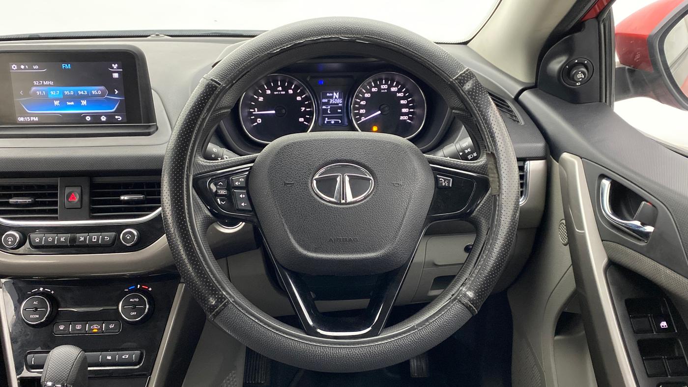 2019 Tata NEXON XZA+ 1.5, Diesel, Automatic, 35,146 km, Steering Wheel Close Up