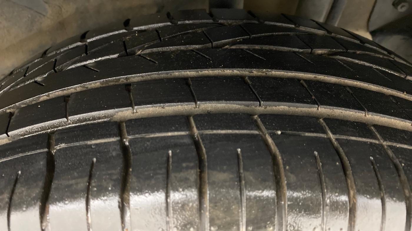 2019 Tata NEXON XZA+ 1.5, Diesel, Automatic, 35,146 km, Left Rear Tyre Tread