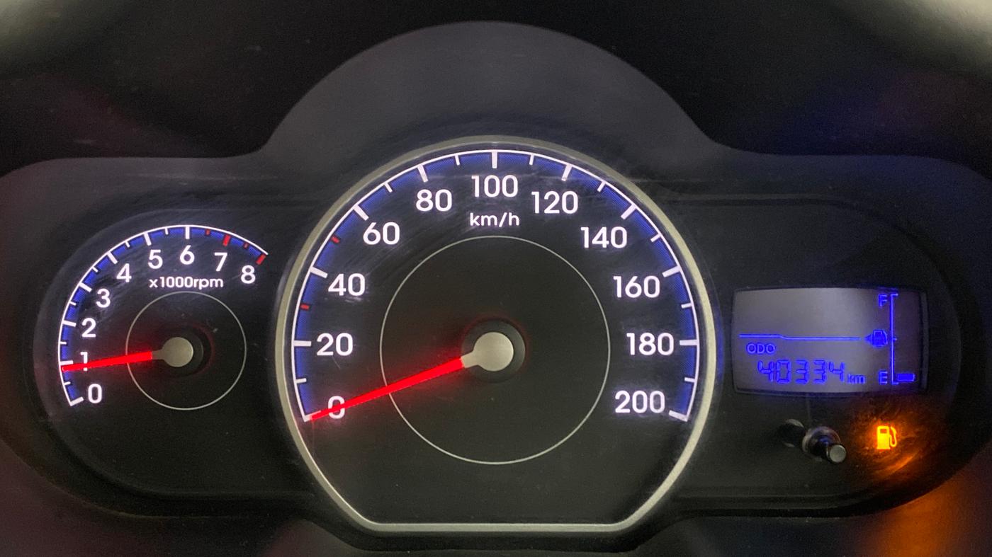 2012 Hyundai i10 MAGNA 1.2 KAPPA2, Petrol, Manual, 40,368 km, Odometer Image