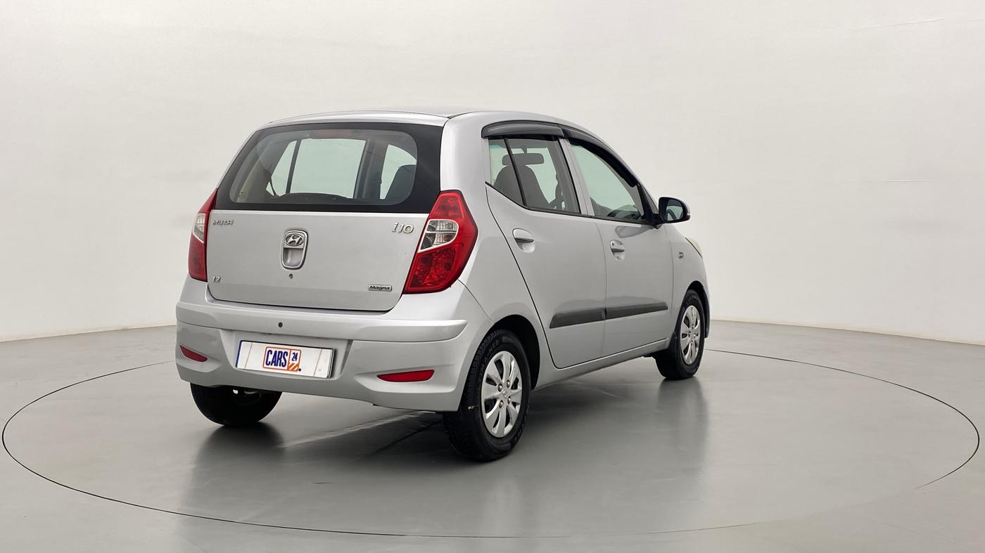 2012 Hyundai i10 MAGNA 1.2 KAPPA2, Petrol, Manual, 40,368 km, Right Back Diagonal