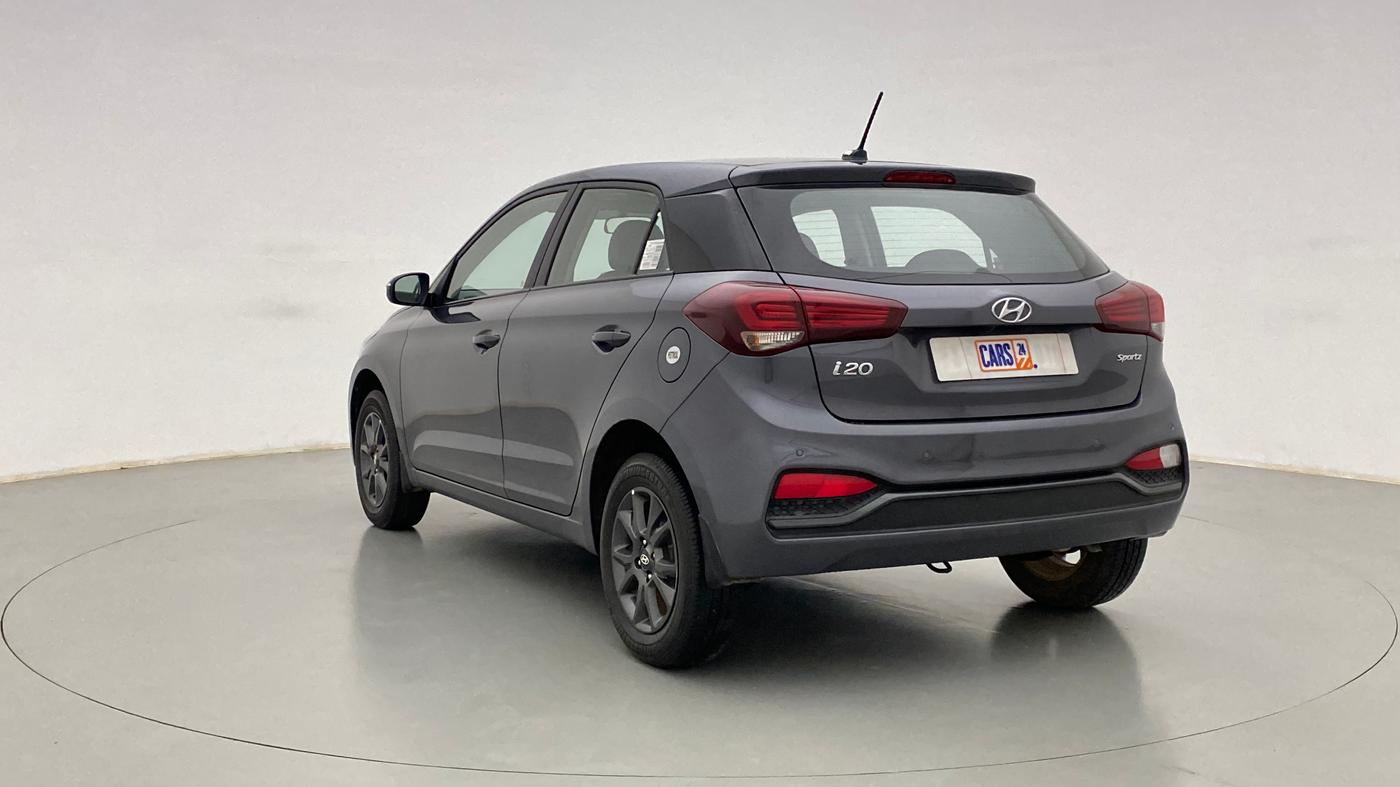 2019 Hyundai Elite i20 1.2 SPORTS PLUS VTVT, Petrol, Manual, 10,051 km, Left Back Diagonal
