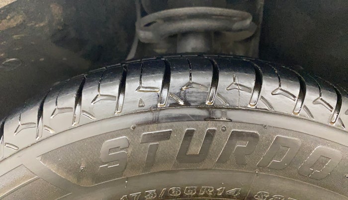 2016 Tata Indigo ECS LX TDI, Diesel, Manual, 1,24,748 km, Left Front Tyre Tread