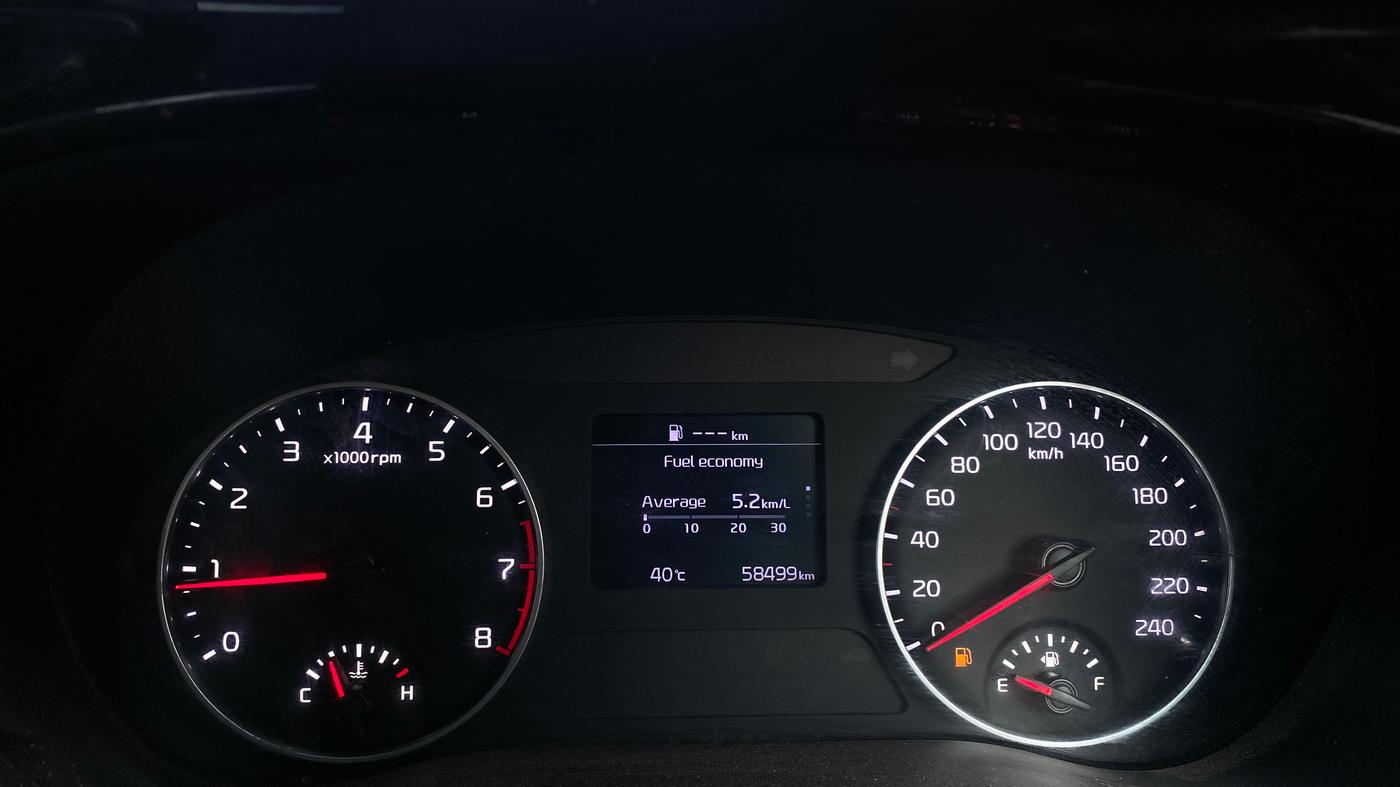 2020 KIA SELTOS HTK PLUS 1.5, Petrol, Manual, 58,511 km, Odometer Image