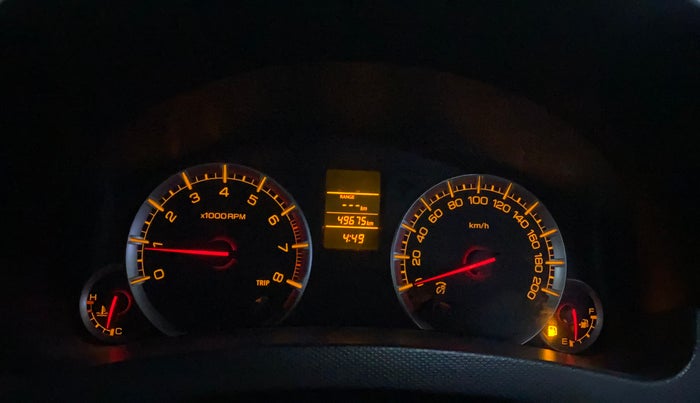 2015 Maruti Swift VXI, Petrol, Manual, 49,667 km, Odometer Image