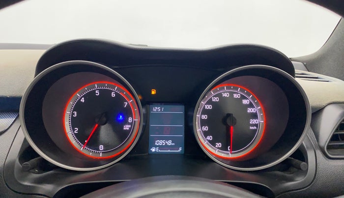 2019 Maruti Swift VXI, Petrol, Manual, 1,08,501 km, Odometer Image