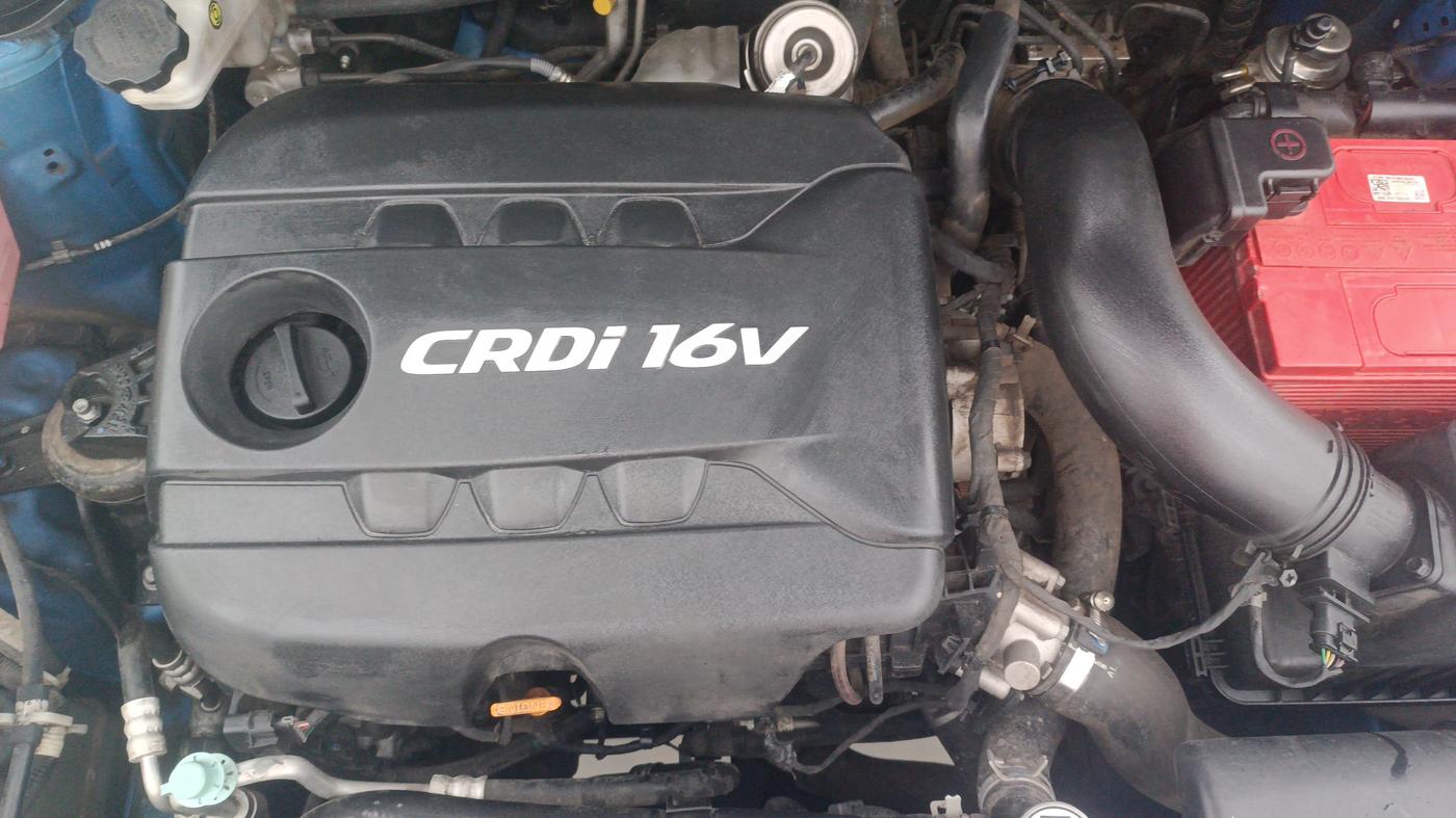 2018 Hyundai Creta SX (O) 1.6 DIESEL, Diesel, Manual, 98,909 km, Engine View