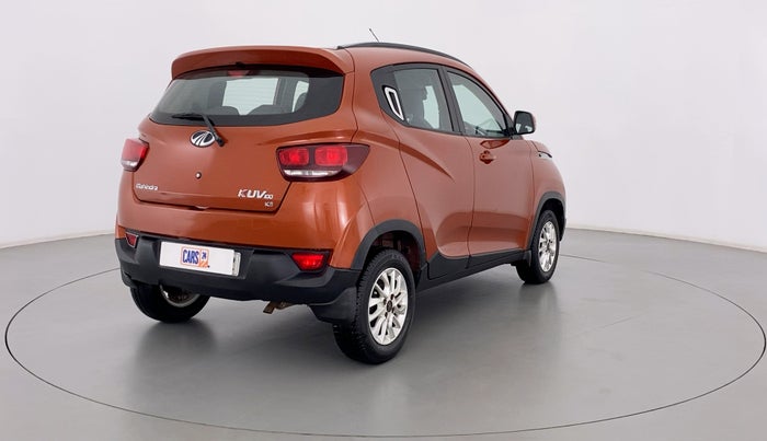 2016 Mahindra Kuv100 K8 6 STR, Petrol, Manual, 45,270 km, Right Back Diagonal