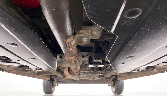 2016 Mahindra Kuv100 K8 6 STR, Petrol, Manual, 45,270 km, Front Underbody