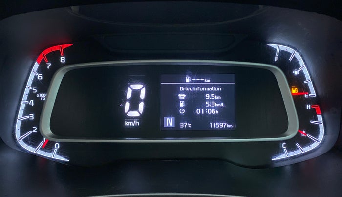 2021 KIA SONET HTX 1.0 IMT, Petrol, Manual, 14,169 km, Odometer Image