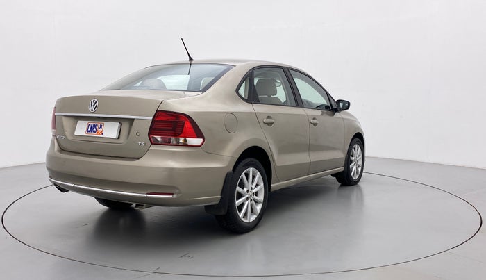 2017 Volkswagen Vento 1.2 TSI HIGHLINE PLUS AT, Petrol, Automatic, 85,541 km, Right Back Diagonal