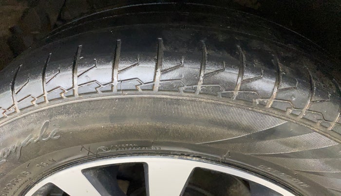 2021 Maruti S Cross ZETA 1.5, Petrol, Manual, 50,525 km, Left Front Tyre Tread