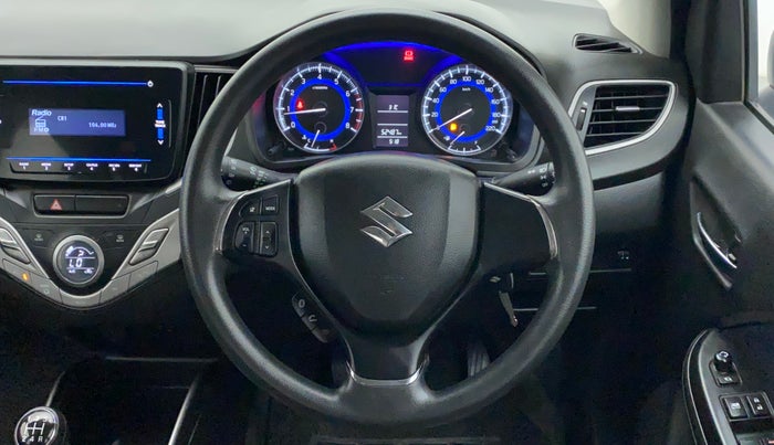 2020 Maruti Baleno DELTA PETROL 1.2, Petrol, Manual, 52,486 km, Steering Wheel Close Up
