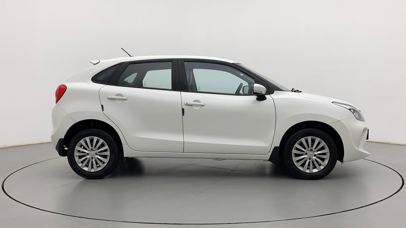 2020 Maruti Baleno DELTA PETROL 1.2, Petrol, Manual, 52,486 km, Right Side View
