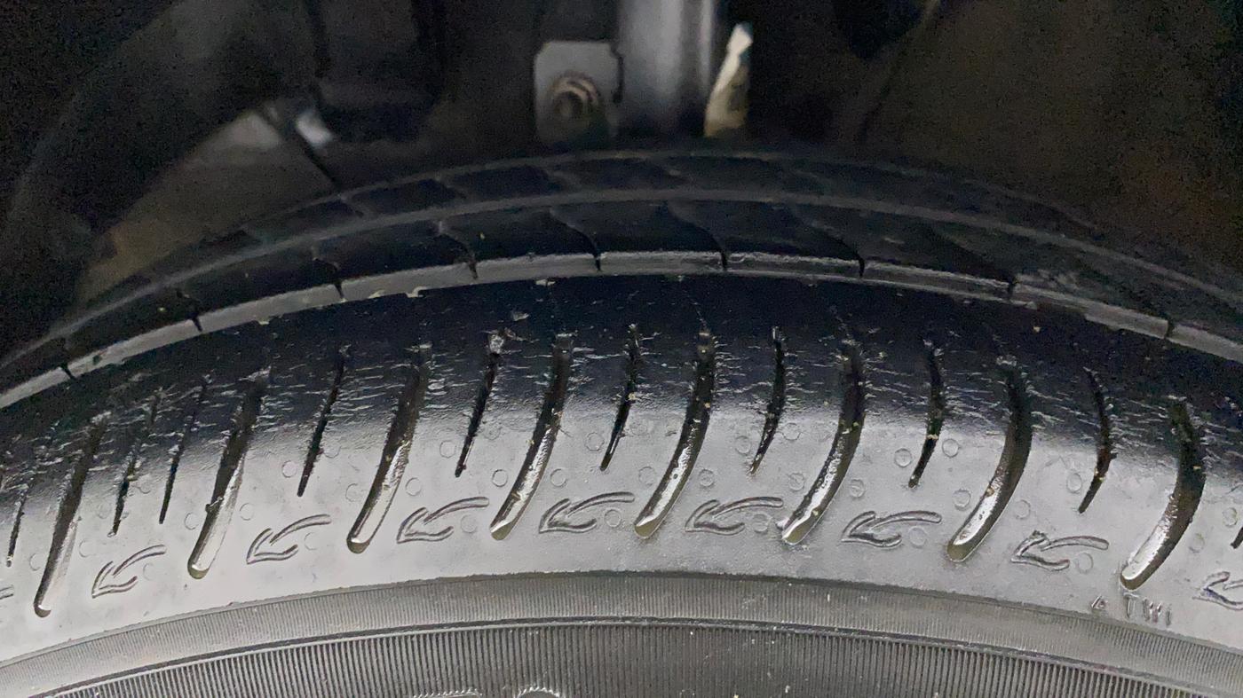 2020 Maruti Baleno DELTA PETROL 1.2, Petrol, Manual, 52,486 km, Left Front Tyre Tread