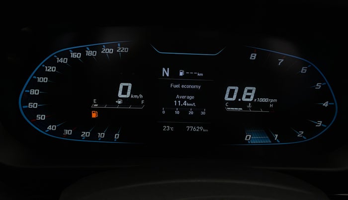 2021 Hyundai NEW I20 SPORTZ 1.0T GDI IMT, Petrol, Manual, 77,626 km, Odometer Image