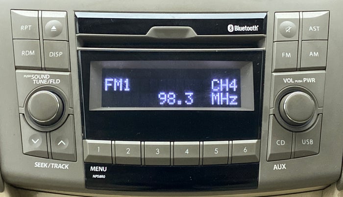 2018 Maruti Ertiga VXI CNG, CNG, Manual, 50,873 km, Infotainment System