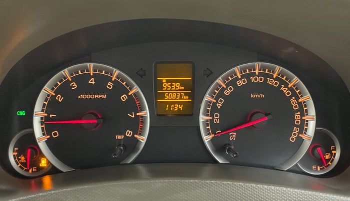 2018 Maruti Ertiga VXI CNG, CNG, Manual, 50,873 km, Odometer Image