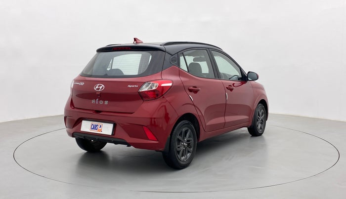 2020 Hyundai GRAND I10 NIOS SPORTZ PETROL, Petrol, Manual, 41,885 km, Right Back Diagonal